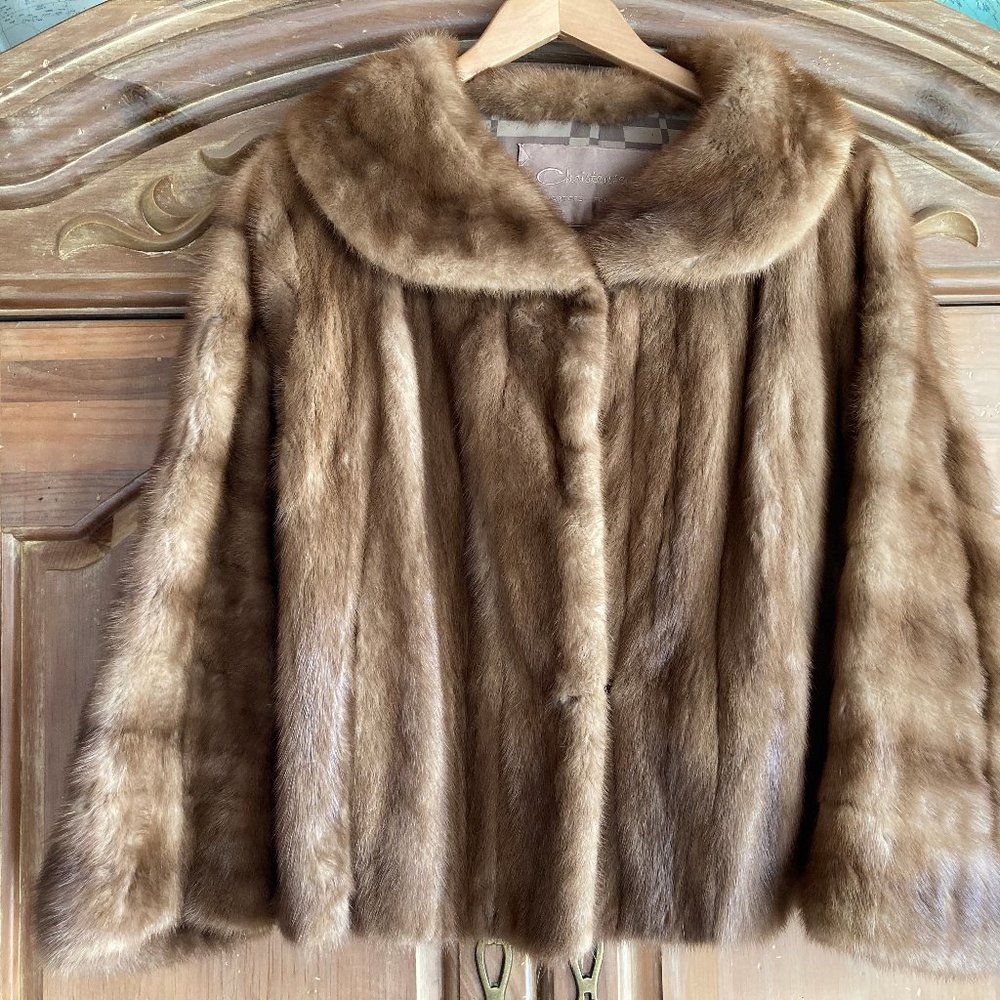 Vintage 1950s Genuine Mink Jacket - Near Perfect Condition - My Bougie Grandma's